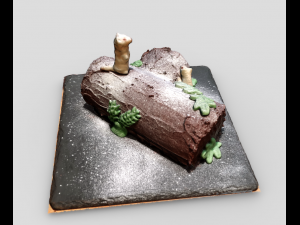 cake christmas Modelo 3D