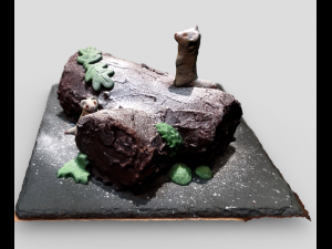 cake christmas Modelo 3D