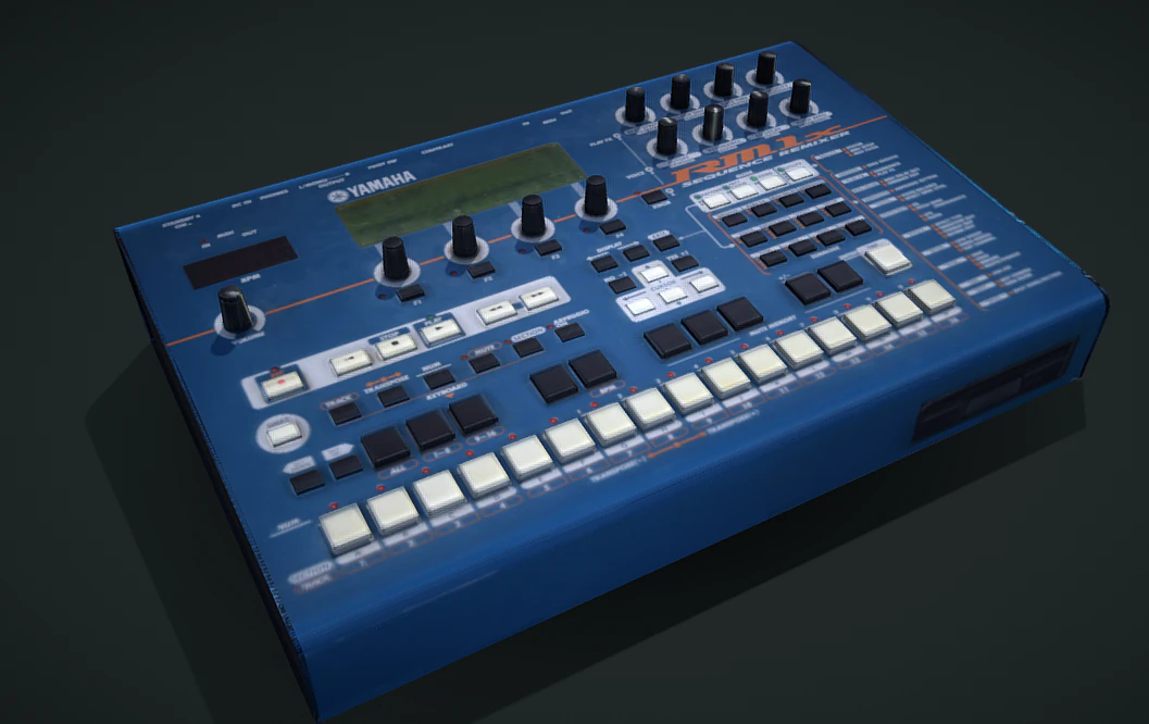 remix yamaha rm1x 3D Model .c4d .max .obj .3ds .fbx .stl .blend 