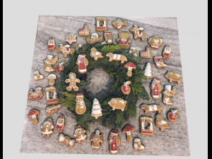 x-mas spirit decor 3D Model