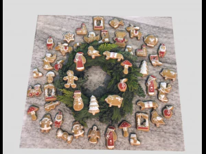 x-mas spirit decor 3D Model