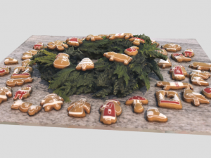 x-mas spirit decor 3D Model