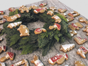 x-mas spirit decor 3D Model