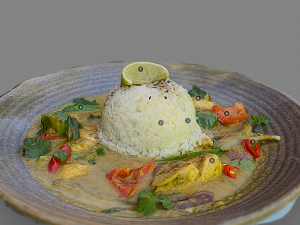 food chicken 3D Модель