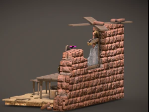 war and peace ambient 3D Model