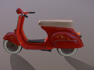 vespa 150 3D Model