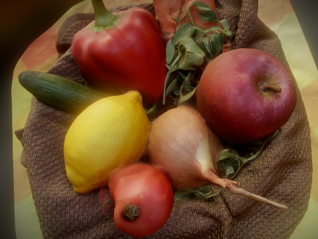 basket vegetables Modelo 3D .c4d .max .obj .3ds .fbx .stl .blend 