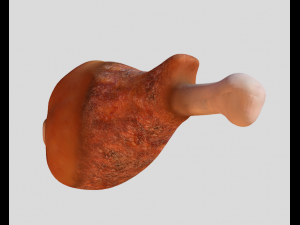 turkey food Modelo 3D