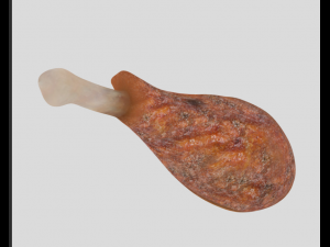 turkey food Modelo 3D