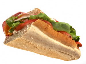 subway sandwich Modèle 3D