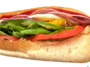 subway sandwich Modèle 3D