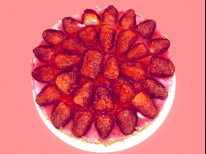strawberry cake 3Dモデル