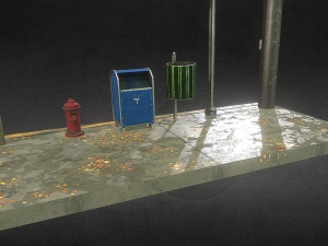 street assets 3Dモデル