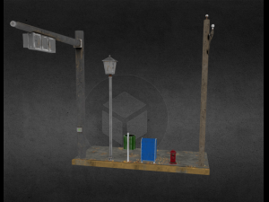 street assets 3D Modell