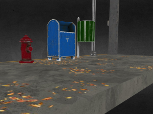 street assets 3D Modell