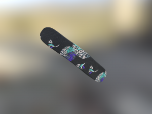 bandage left cheek over textures 3D Model