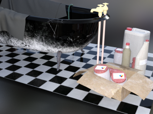 bath drugslab 3D 模型