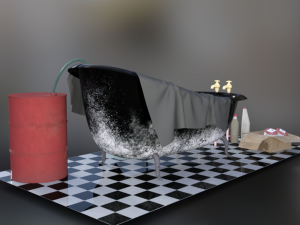 bath drugslab 3Dモデル