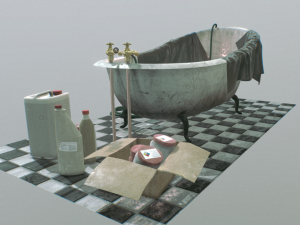 bath drugslab 3Dモデル