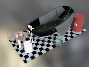 bath drugslab 3Dモデル