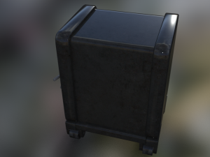 antique safe 3D Model