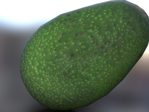 avocato realistic Modelo 3D