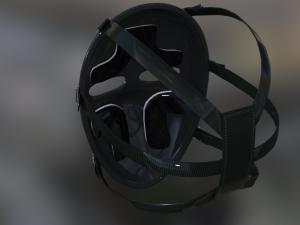 mask balistic 3D-Modell