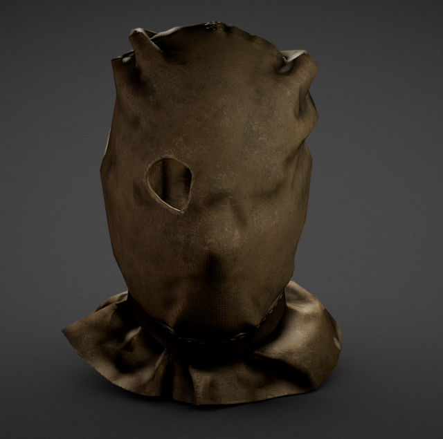 bag on the head terror 3D मॉडल .c4d .max .obj .3ds .fbx .stl .blend 