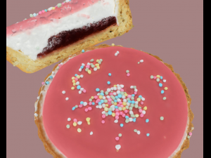 pastry pie Modelo 3D
