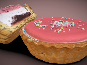 pastry pie Modelo 3D