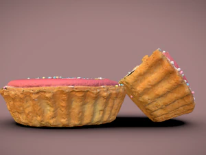 torta di pasticceria Modello 3D