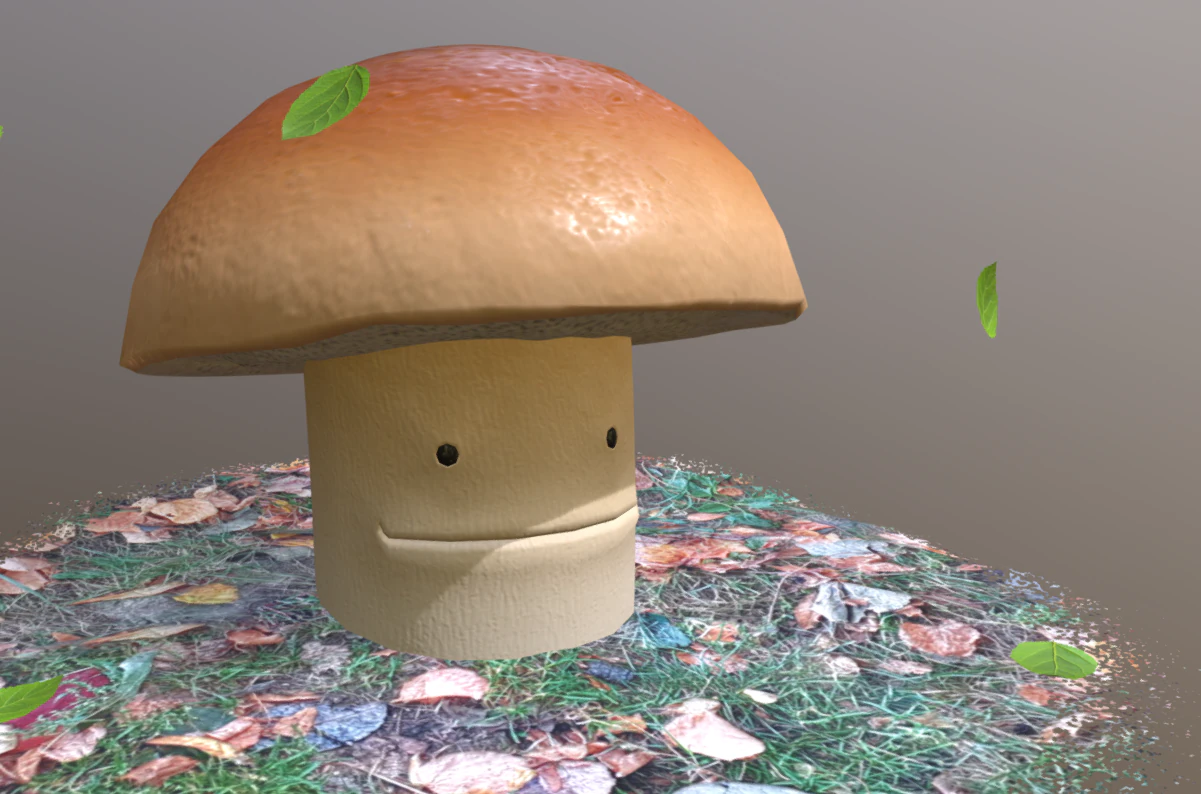 mushroom 3D Model .c4d .max .obj .3ds .fbx .stl .blend 