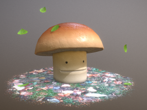 mushroom Model 3D