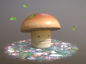 mushroom 3D Model