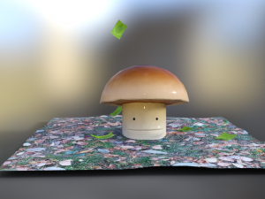 mushroom Model 3D