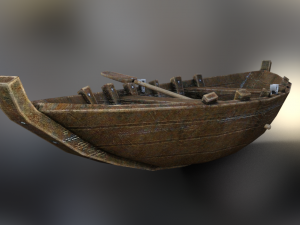 boat pad Modello 3D