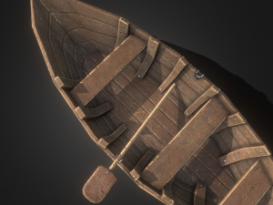boat pad Modello 3D