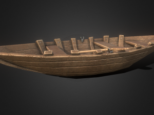 boat pad Modello 3D