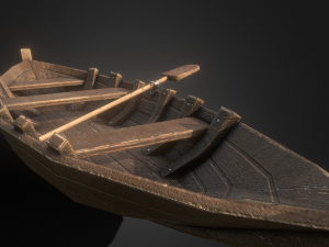 boat pad Modello 3D