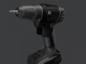 jackhammer bosh drill low 3D 模型