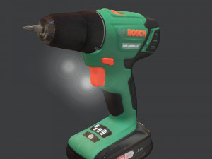 jackhammer bosh drill low 3D 模型