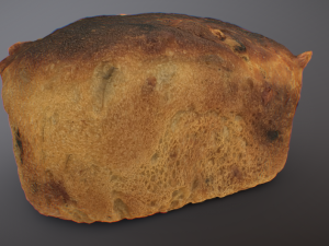 bread realistic 3D Модель