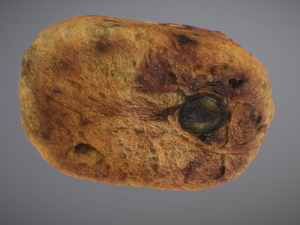 bread realistic Modelo 3D