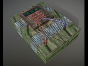 bomb c4 3D Model