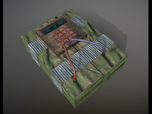 bomb c4 Modelo 3D