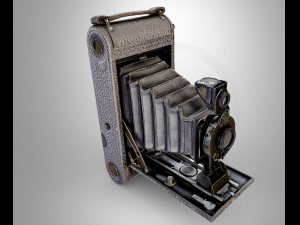 kodak junior a camera 3D-Modell