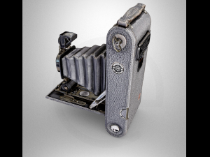 kodak junior a camera 3D-Modell
