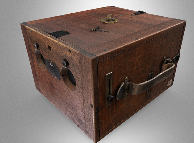 stereoscopic camera 3D Model .c4d .max .obj .3ds .fbx .stl .blend 