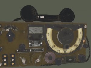 military radio a7b ussr 3Dモデル