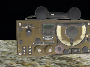 military radio a7b ussr 3Dモデル